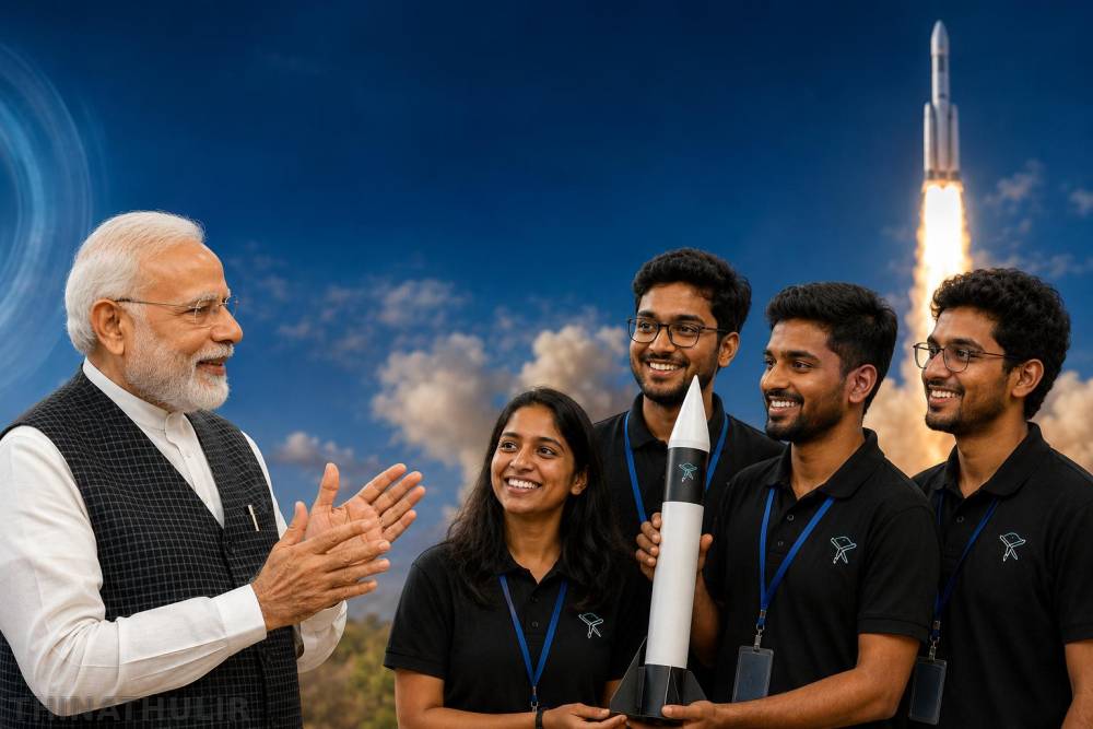 இந்திய இளைஞர்களின் மிகப்பெரிய வெற்றி:  ஸ்கைரூட் குழுவினருக்கு பிரதமர் மோடி வாழ்த்து