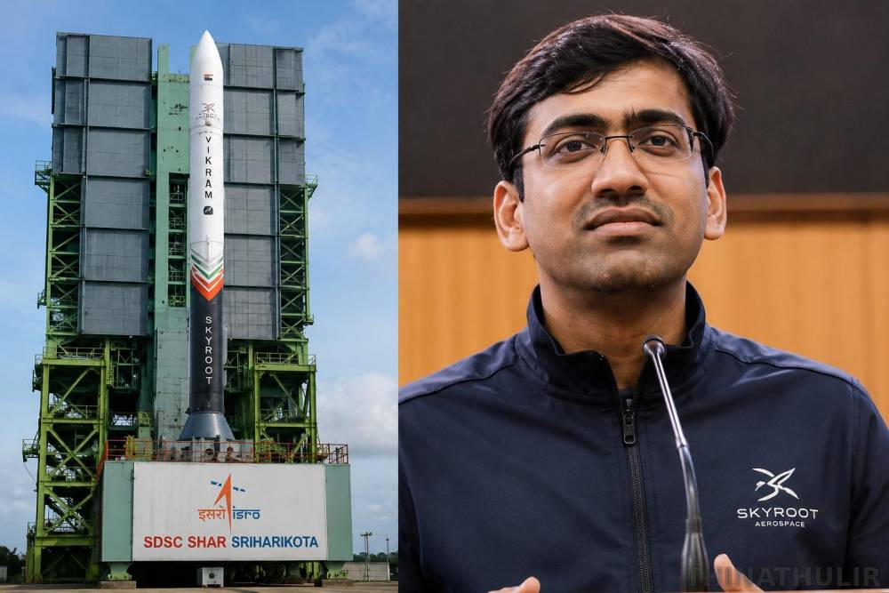 விக்ரம்-1 வெற்றிக்குப் பிறகு ஸ்கைரூட்டின் புதிய இலக்கு: மாதந்தோறும் ஒரு ராக்கெட் தயாரிப்பு – சிஇஓ பவன் குமார்