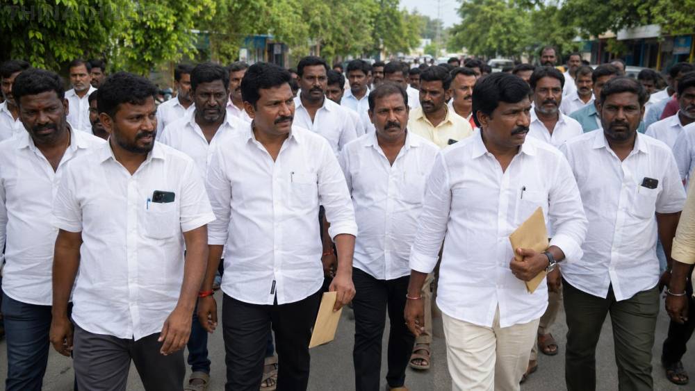 சி.வி.சண்முகம் ஆதரவாளர்கள் 500-க்கும் மேற்பட்டோர் அதிமுகவில் இருந்து விலக முடிவு