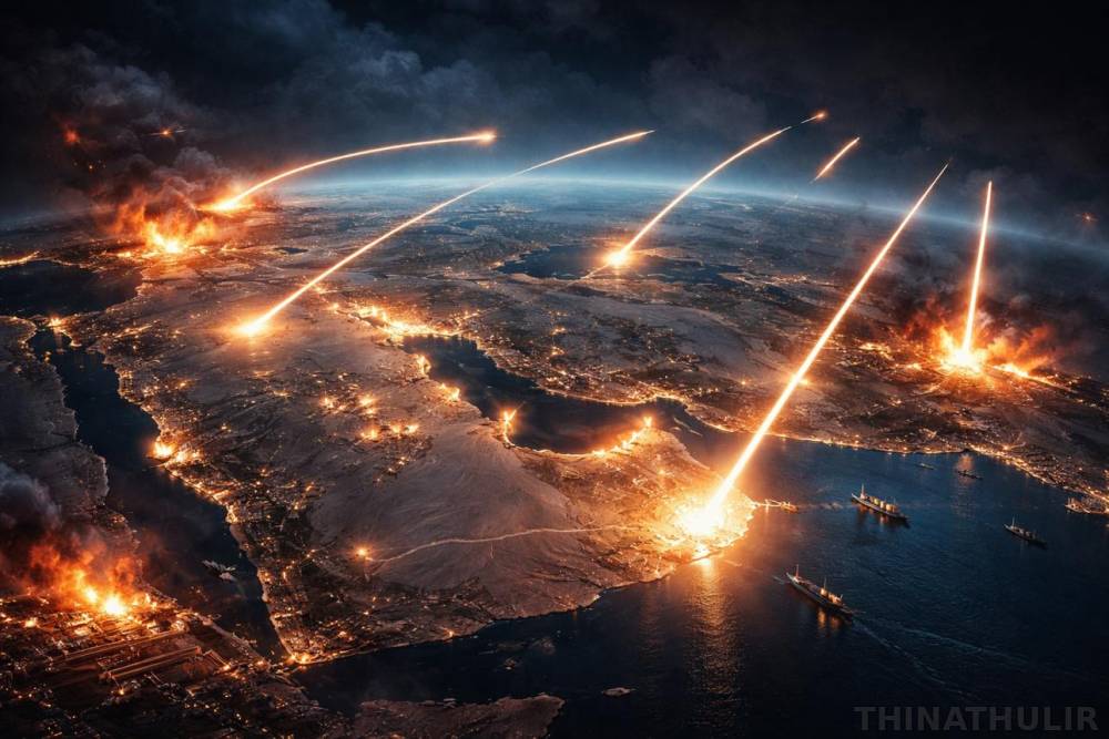 ஈரான் மீது அமெரிக்காவின் தாக்குதல் 10வது நாளாக தொடர்கிறது