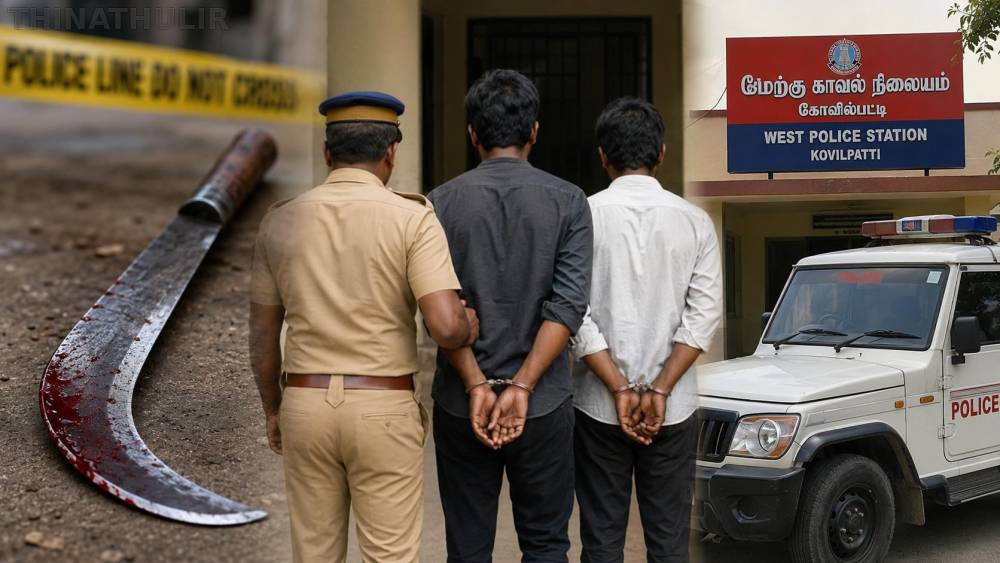 முன்விரோத தகராறில் வாலிபருக்கு அரிவாள் தாக்குதல்: 2 பேர் கைது