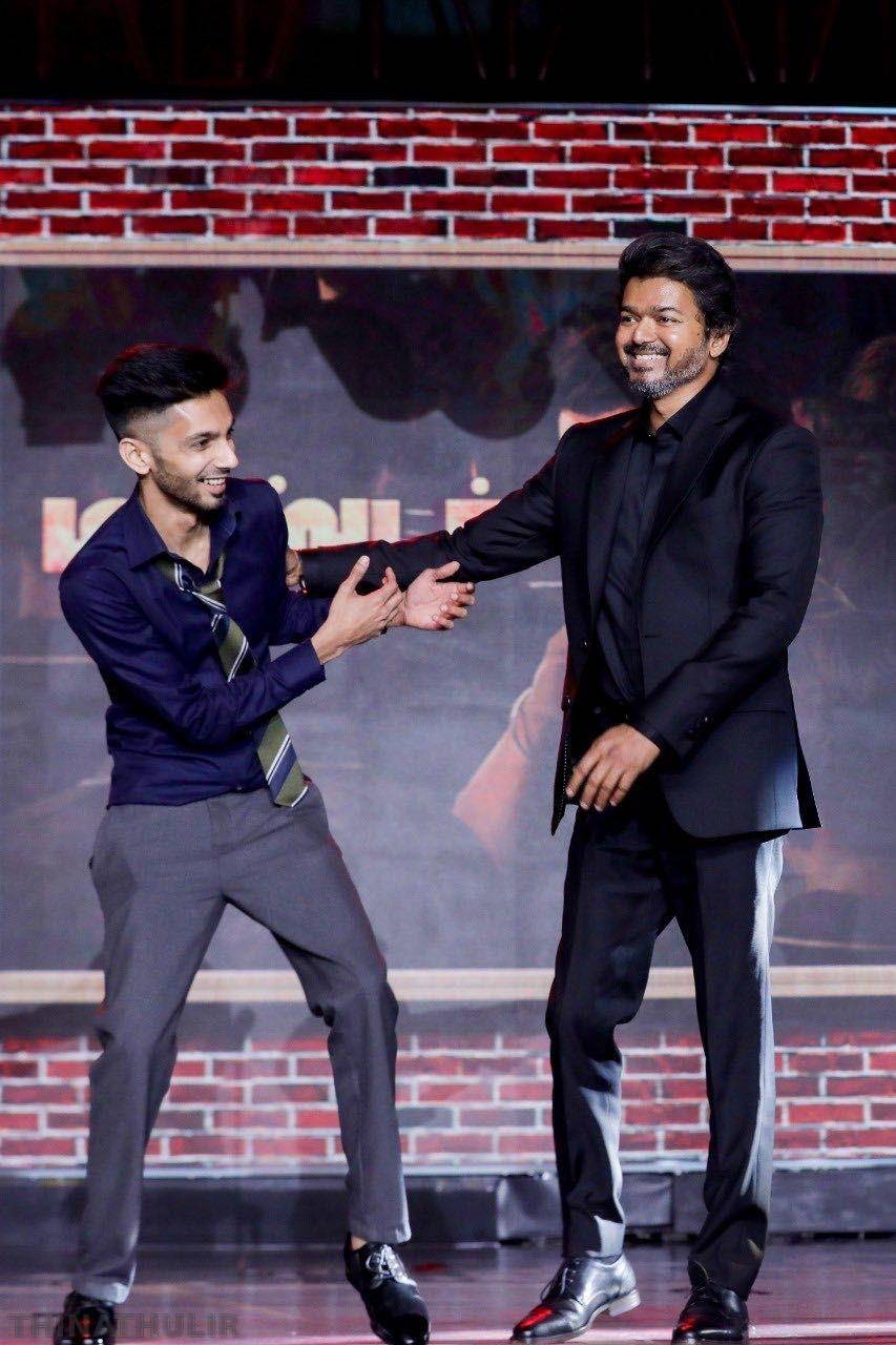 'உங்களுடன் இணைந்து பணியாற்றியது மறக்க முடியாத பயணம்'... விஜய்க்கு அனிருத் உருக்கமான பதிவு