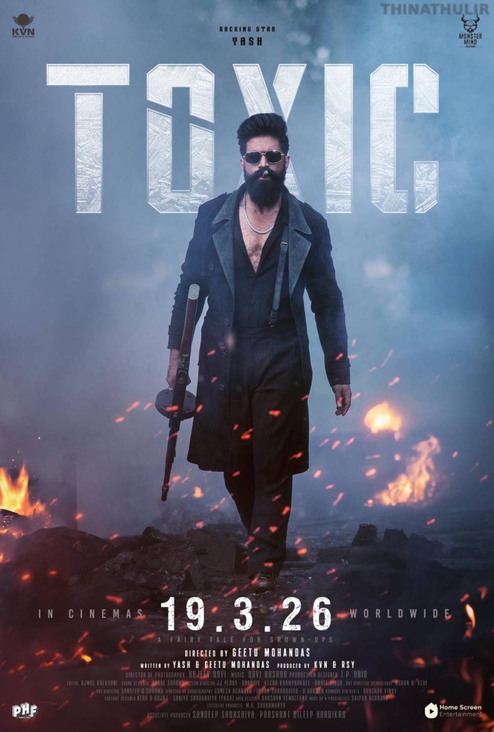 'டாக்ஸிக்' டிரெய்லர் ஆகஸ்ட் 8-ல் வெளியீடு; அதிகாரப்பூர்வ அறிவிப்பால் உற்சாகமான யாஷ் ரசிகர்கள்