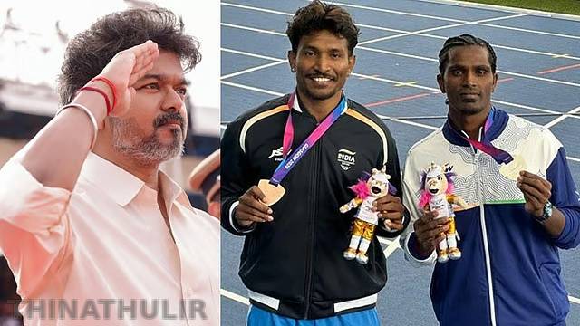 காமன்வெல்த் 2026: பதக்கம் வென்ற தமிழக வீரர்களுக்கு முதல்-அமைச்சர் விஜய் வாழ்த்து; ஊக்கத்தொகையும் அறிவிப்பு