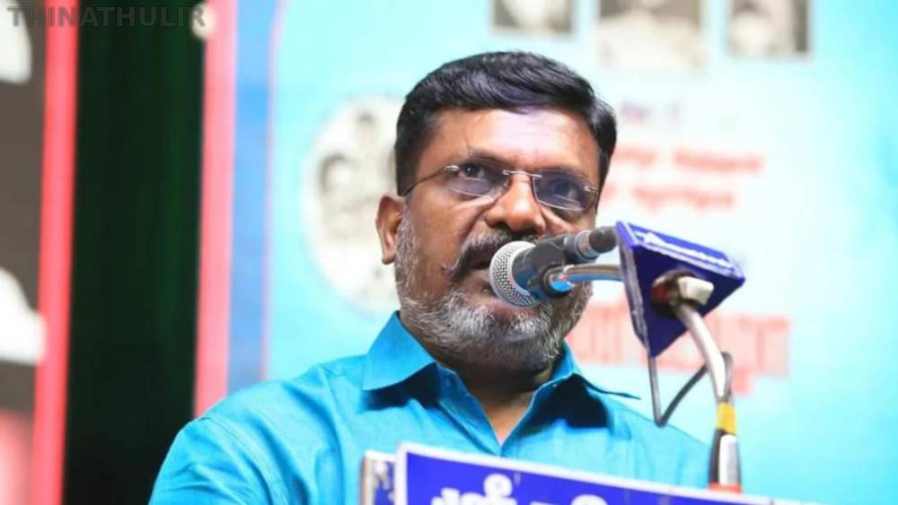 எதிர்க்கட்சி தலைவரை சிறையில் அடைப்பதை தவிர்க்க வேண்டும்; திருமாவளவன் வலியுறுத்தல்