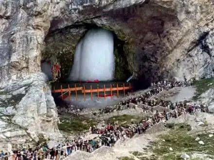 அமர்நாத் யாத்திரை தற்காலிகமாக நிறுத்தம்