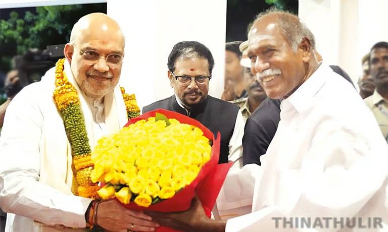 புதுச்சேரி காவல்துறைக்கு ஜனாதிபதியின் வண்ணக்கொடி விருது: இன்று அமித்ஷா வழங்குகிறார்