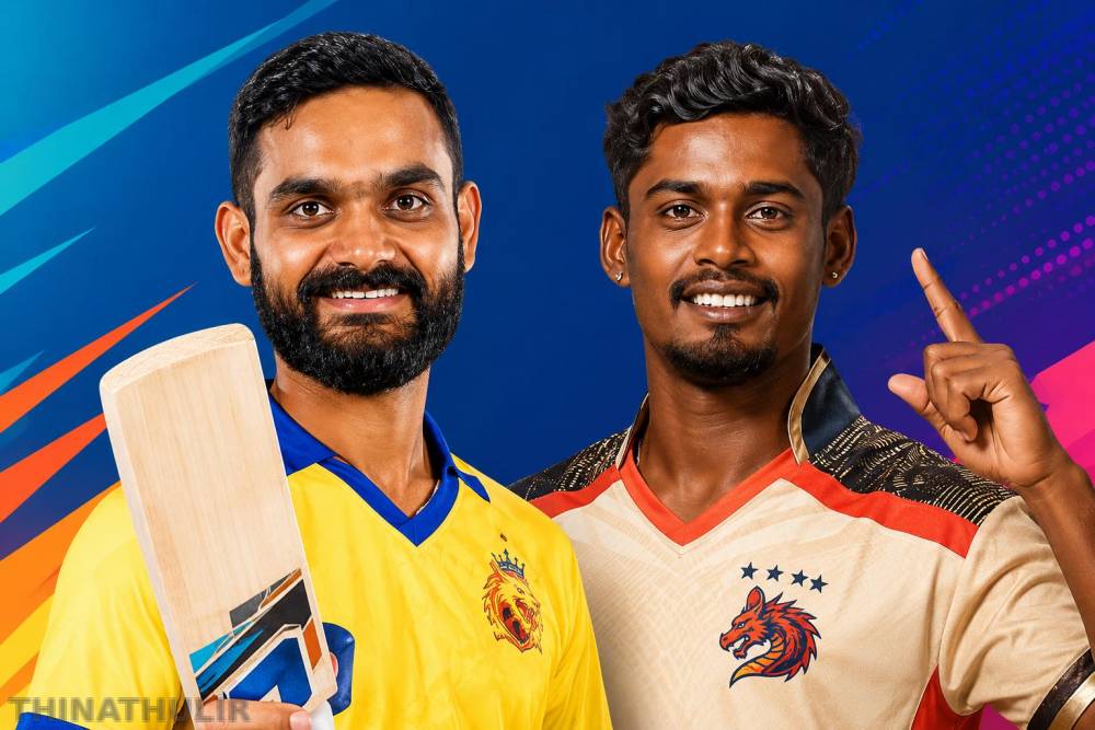 சரிவில் இருந்து மீளுமா சேப்பாக் சூப்பர் கில்லீஸ்? இன்று திண்டுக்கல் டிராகன்ஸ் அணியுடன் பலப்பரீட்சை