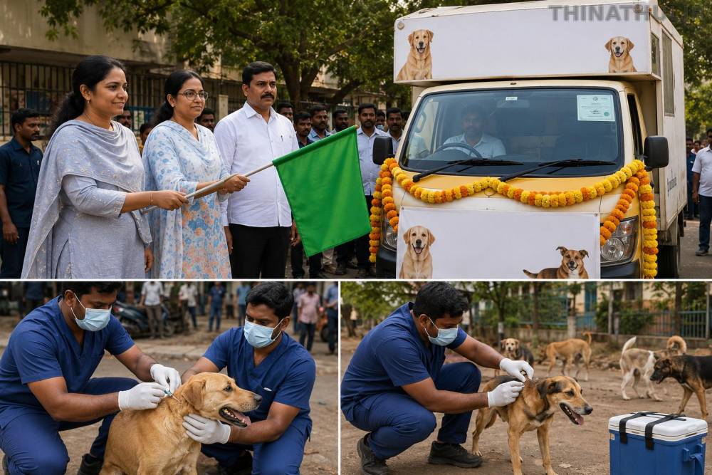 2 லட்சம் தெருநாய்களுக்கு வெறிநாய்க்கடி தடுப்பூசி: சென்னை மாநகராட்சி சிறப்பு முகாம் தொடக்கம்