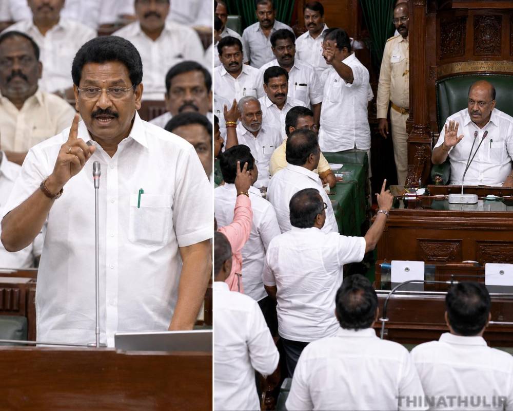 அமைச்சர் விஸ்வநாதன் பேச்சால் எழுந்த சலசலப்பு.. உடனே சபாநாயகர் சொன்ன வார்த்தை