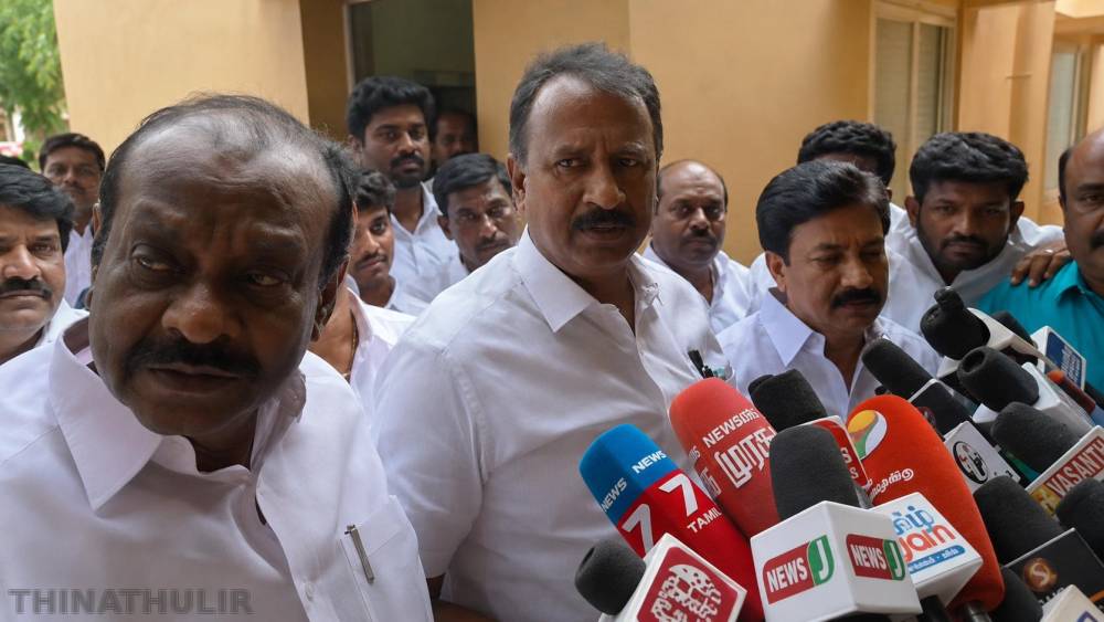 அதிமுக போராட்டம்: பங்கேற்க முடியாது என எஸ்.பி.வேலுமணி தரப்பு கடிதம்