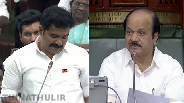 அமைச்சர் நிர்மல்குமாருக்கு சபாநாயகர் கண்டிப்பு: சட்டசபையில் சலசலப்பு