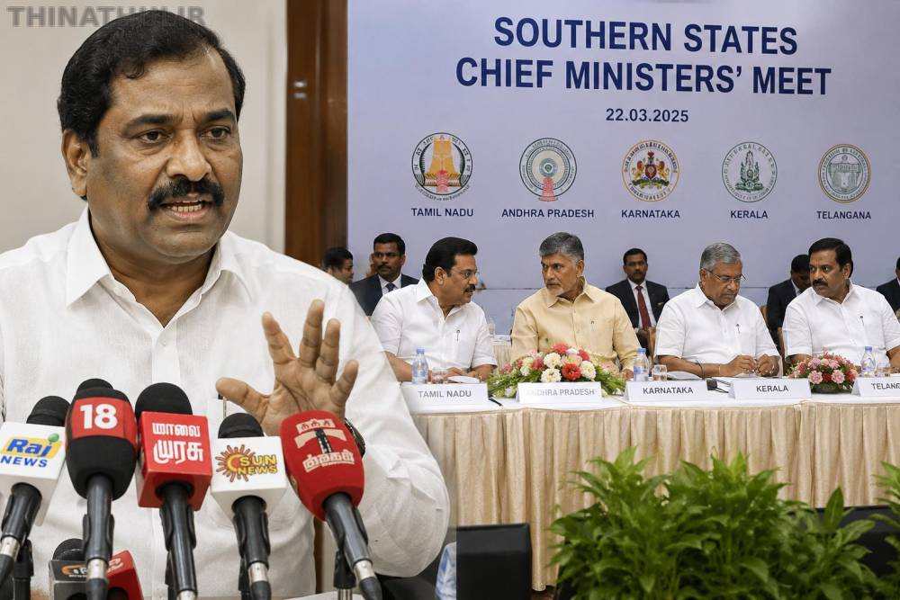 தென்மாநில முதல்வர்கள் மாநாடு: 8 கோடித் தமிழர்களின் குரல் ஒலிக்குமா? - வேல்முருகன்