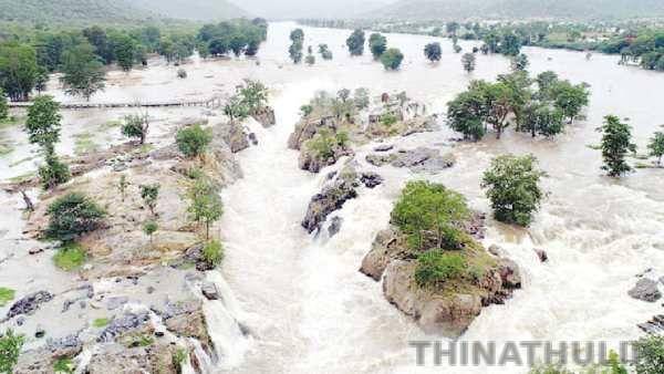 ஒகேனக்கல் காவிரி ஆற்றில் நீர்வரத்து அதிகரிப்பு