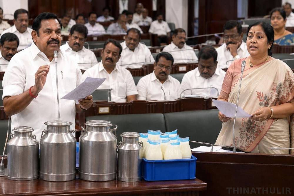 ஆவின் பால் கொள்முதல்: சட்டசபையில் கவன ஈர்ப்பு தீர்மானம்