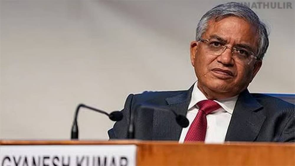 ‘மின்னணு வாக்குப்பதிவு இயந்திரங்கள் இன்டர்நெட்டுடன் இணைக்கப்படுவதில்லை’ – தலைமை தேர்தல் அதிகாரி ஞானேஷ் குமார்