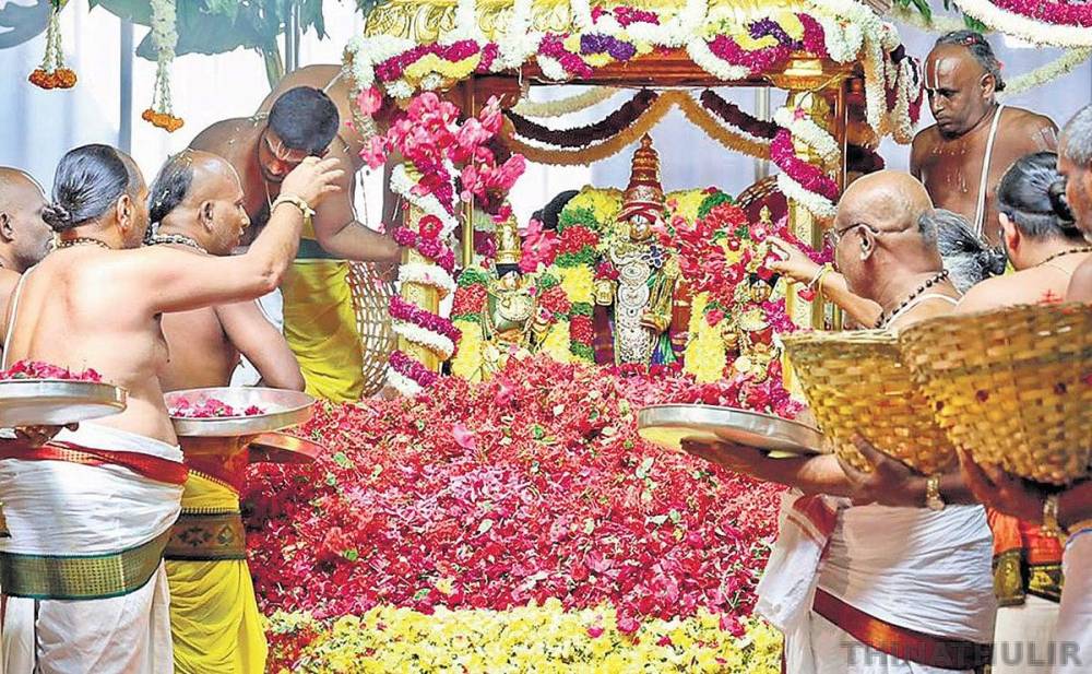 திருப்பதி ஏழுமலையான் கோவிலில் வருடாந்திர பவித்ரோற்சவம்... இன்று பவித்ர மாலைகள் சமர்ப்பணம்
