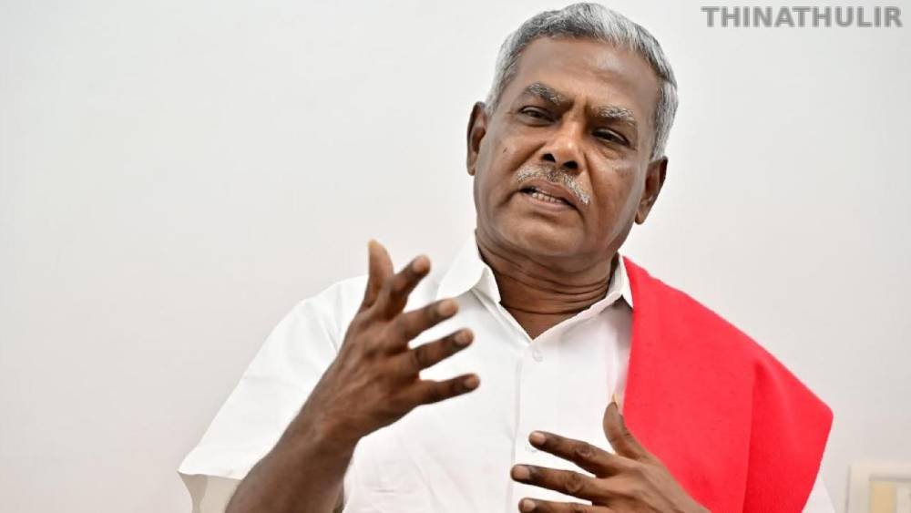 தலைமைச் செயலாளர் மீது நடவடிக்கை கோரி முதல்-அமைச்சருக்கு பெ.சண்முகம் கடிதம்
