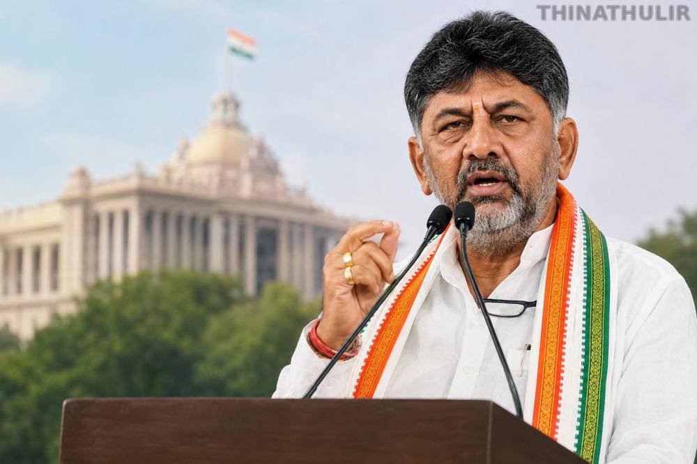 தமிழ்நாட்டின் நலனுக்கே மேகதாது அணை: டி.கே.சிவக்குமார்