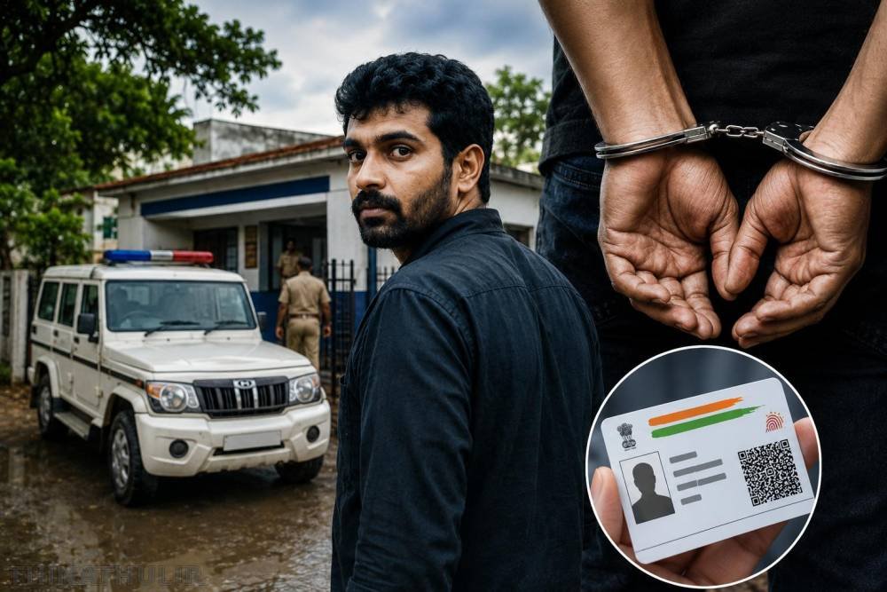 சிறையிலிருந்து தப்பிய கைதி... ஆதார் அட்டை கேட்டு மீண்டும் போலீஸ் நிலையத்துக்கே வந்த விநோதம்!