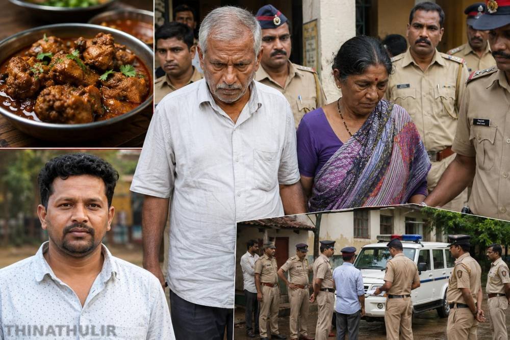 மகாராஷ்டிரா: அசைவ உணவு கேட்ட மகனை அடித்துக் கொன்ற பெற்றோர் கைது