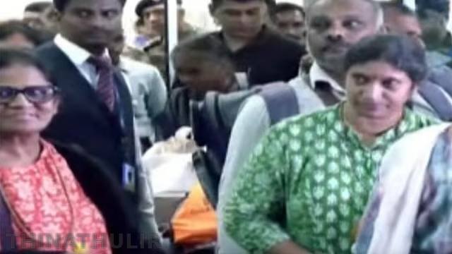 ‘வெள்ளத்தில் இருந்து உயிரைக் காப்பாற்ற ஓடினோம்’ – நேபாளத்தில் இருந்து சென்னை திரும்பியவர்கள் உருக்கமான பேட்டி