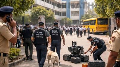 மராட்டியம்: பள்ளிகளுக்கு வெடிகுண்டு மிரட்டல் - அதிர்ச்சி சம்பவம்
