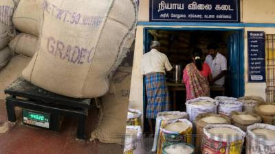ரேஷன் கடைகளுக்கு எடை குறைவாக வரும் அரிசி மூட்டைகள்: பணியாளர்கள் வேதனை