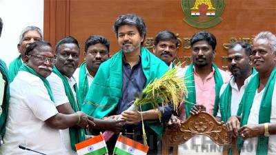 பரந்தூர் விமான நிலைய திட்டம் ரத்து: முதல்-அமைச்சர் விஜய்யை சந்தித்த விவசாயிகள்