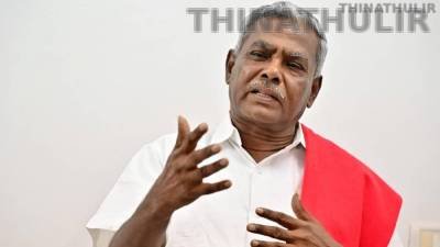 தலைமைச் செயலாளர் மீது நடவடிக்கை கோரி முதல்-அமைச்சருக்கு பெ.சண்முகம் கடிதம்