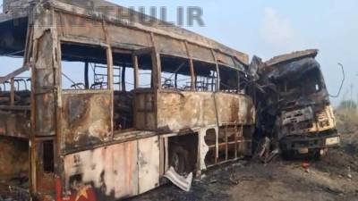 ஆந்திராவில் கோர விபத்து: ஆட்டோ மீது தனியார் பேருந்து மோதி 7 பேர் பலி