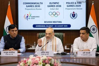 2030 காமன்வெல்த் போட்டி, 2036 ஒலிம்பிக் விண்ணப்பம்: அமித்ஷா தலைமையில் ஆய்வுக்கூட்டம்