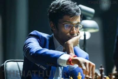 வரலாறு படைத்த சாம்பியன் பிரக்ஞானந்தா - நயினார் நாகேந்திரன் வாழ்த்து..!