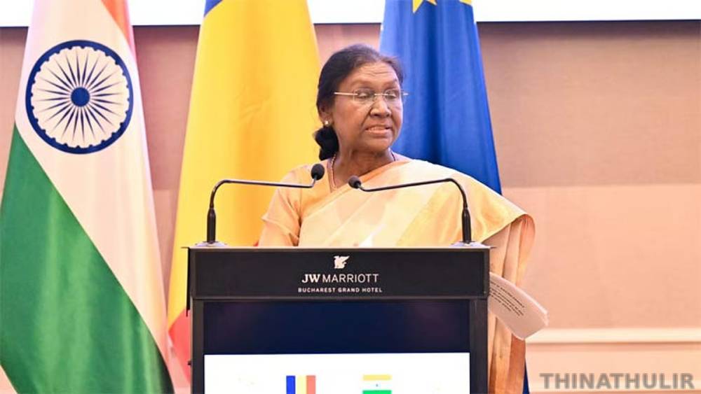 இந்தியாவில் முதலீடு செய்யுங்கள்; ருமேனிய நிறுவனங்களுக்கு ஜனாதிபதி திரவுபதி முர்மு அழைப்பு