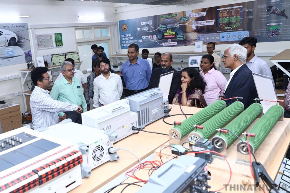 சென்னை ஐஐடி வளாகத்தில் அமைச்சர் நிர்மல்குமார் ஆய்வு: வெளியிட்ட முக்கிய அறிவிப்பு