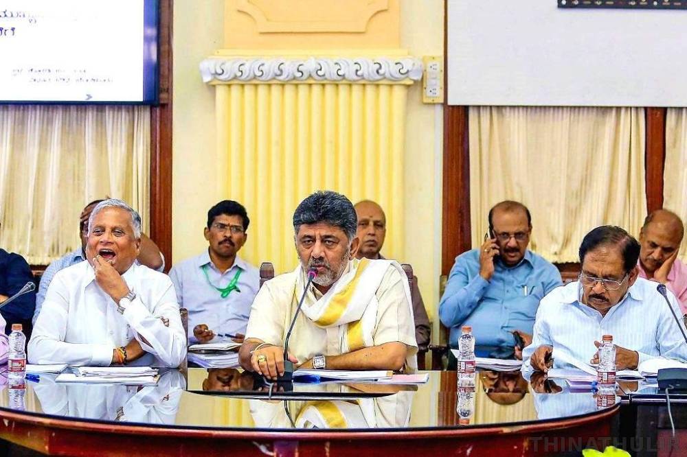 ’தமிழ்நாட்டிற்கு தண்ணீர் வழங்க முடியாது’ - டி.கே.சிவக்குமார் திட்டவட்டம்