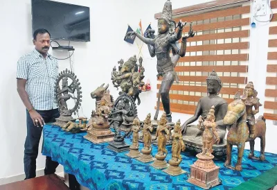 கடத்தப்பட்ட பழமையான 3 சிலைகள் ஆஸ்திரேலியாவில் இருந்து தமிழகம் வருகை ...
