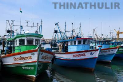 ஆந்திராவில் சிறைபிடிக்கப்பட்ட சென்னை மீன்பிடி படகுகள் – தீர்வுக்காக தமிழ்நாடு அரசு தீவிர நடவடிக்கை