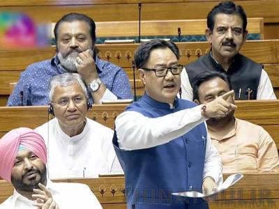 நீட் வினாத்தாள் கசிவு விவகாரம் குறித்து நாடாளுமன்றத்தில் விவாதிக்க அரசு தயாராக உள்ளது: கிரண் ரிஜிஜு