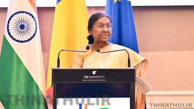இந்தியாவில் முதலீடு செய்யுங்கள்; ருமேனிய நிறுவனங்களுக்கு ஜனாதிபதி திரவுபதி முர்மு அழைப்பு