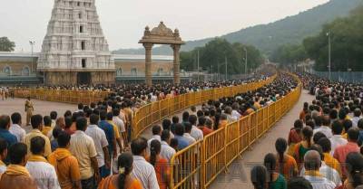 திருப்பதியில் இலவச தரிசனத்திற்கு 18 மணி நேரம் காத்திருக்கும் பக்தர்கள்