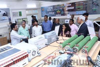 சென்னை ஐஐடி வளாகத்தில் அமைச்சர் நிர்மல்குமார் ஆய்வு: வெளியிட்ட முக்கிய அறிவிப்பு