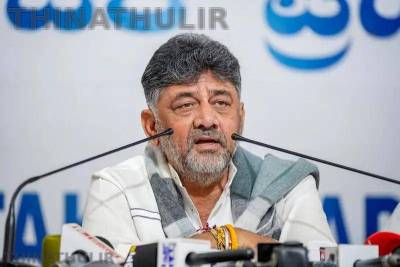 காவிரி அணைகளை பார்வையிட விஜய்க்கு ஹெலிகாப்டர் ஏற்பாடு: டி.கே.சிவக்குமார் தகவல்