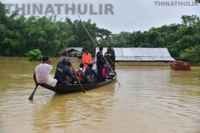அசாமில் வெள்ள பாதிப்பு தீவிரம்: உயிரிழந்தோர் எண்ணிக்கை 78 ஆக அதிகரிப்பு