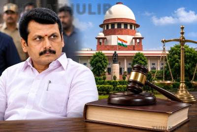 செந்தில் பாலாஜிக்கு முன்ஜாமீன் வழங்கிய சுப்ரீம் கோர்ட்டு; கைது நடவடிக்கைக்கும் இடைக்காலத் தடை
