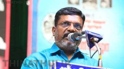 எதிர்க்கட்சி தலைவரை சிறையில் அடைப்பதை தவிர்க்க வேண்டும்; திருமாவளவன் வலியுறுத்தல்
