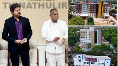 ரூ.113 கோடியில் புதிய மருத்துவக் கட்டடங்கள்; முதல்-அமைச்சர் விஜய் திறந்து வைத்தார்