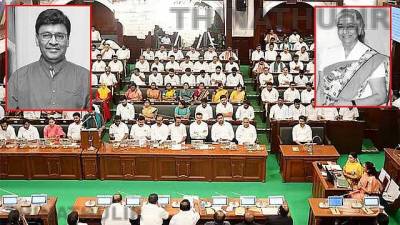 சட்டசபையில் இயக்குநர் பாக்யராஜ், பாடகி எஸ். ஜானகி உள்ளிட்டோருக்கு இரங்கல் தீர்மானம்