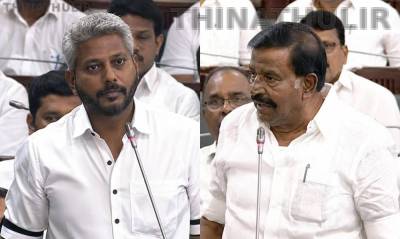 தனிநபர் கடன் விவகாரம்: சட்டப்பேரவையில் அமைச்சர் மரிய வில்சன் - கே.என். நேரு இடையே காரசார வாக்குவாதம்