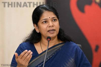 த.வெ.க. அரசு நடத்தும் அரசியல் நாடகத்தில் தி.மு.க. பங்கேற்காது – கனிமொழி
